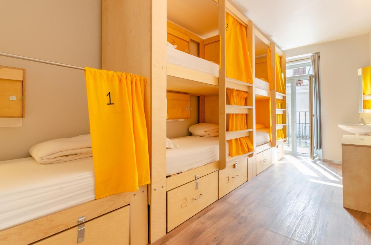 Etagenbett im gemischten Schlafsaal mit 5 Betten