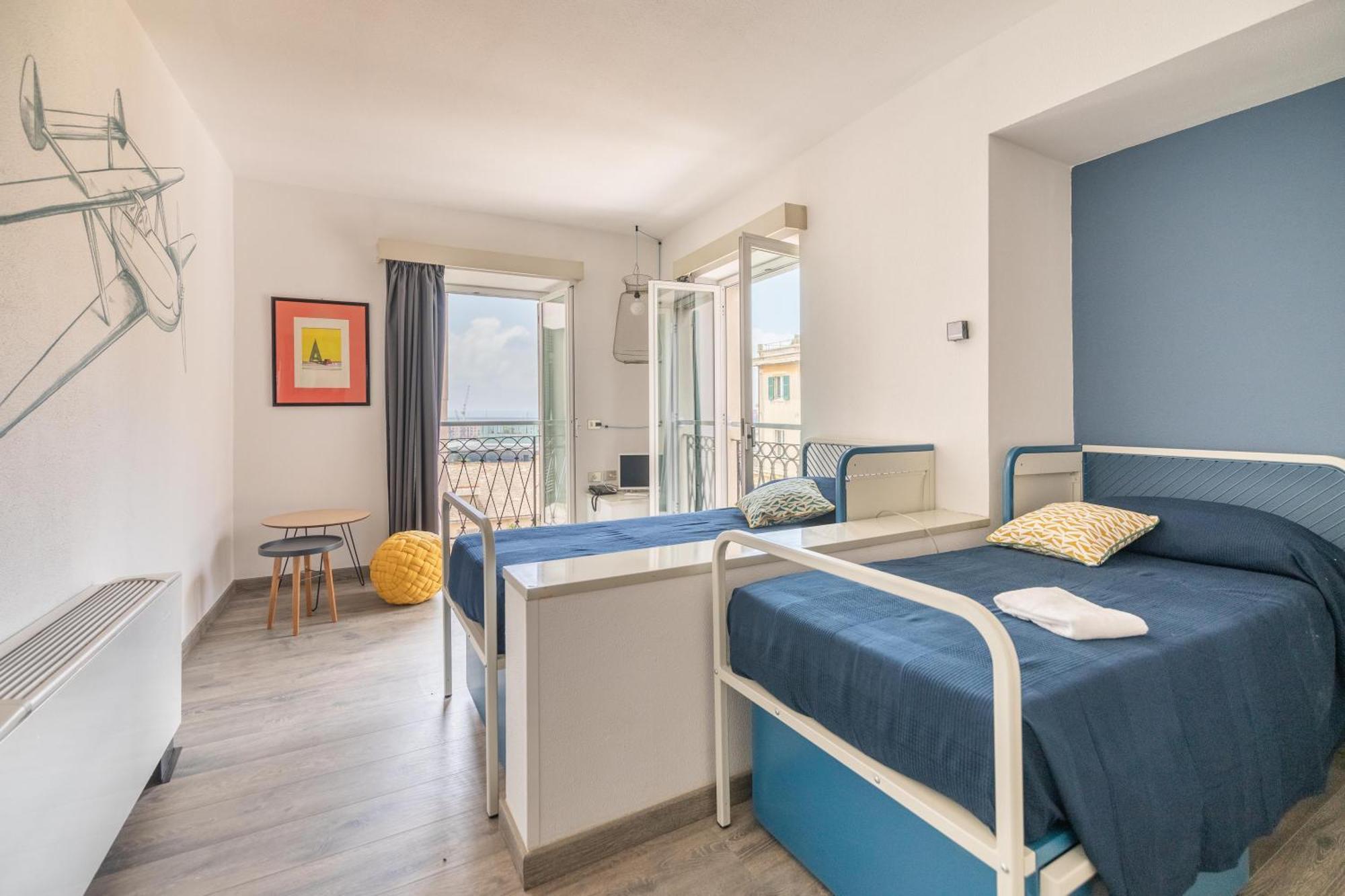 Dreibettzimmer mit eigenem Bad