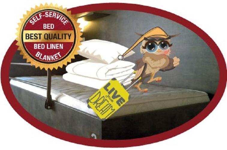 Einzelbett im Schlafsaal mit 6 Betten