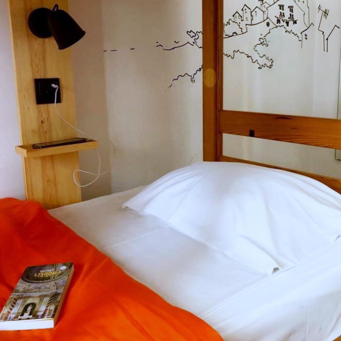 Bett im gemischten Schlafsaal mit 4 Betten