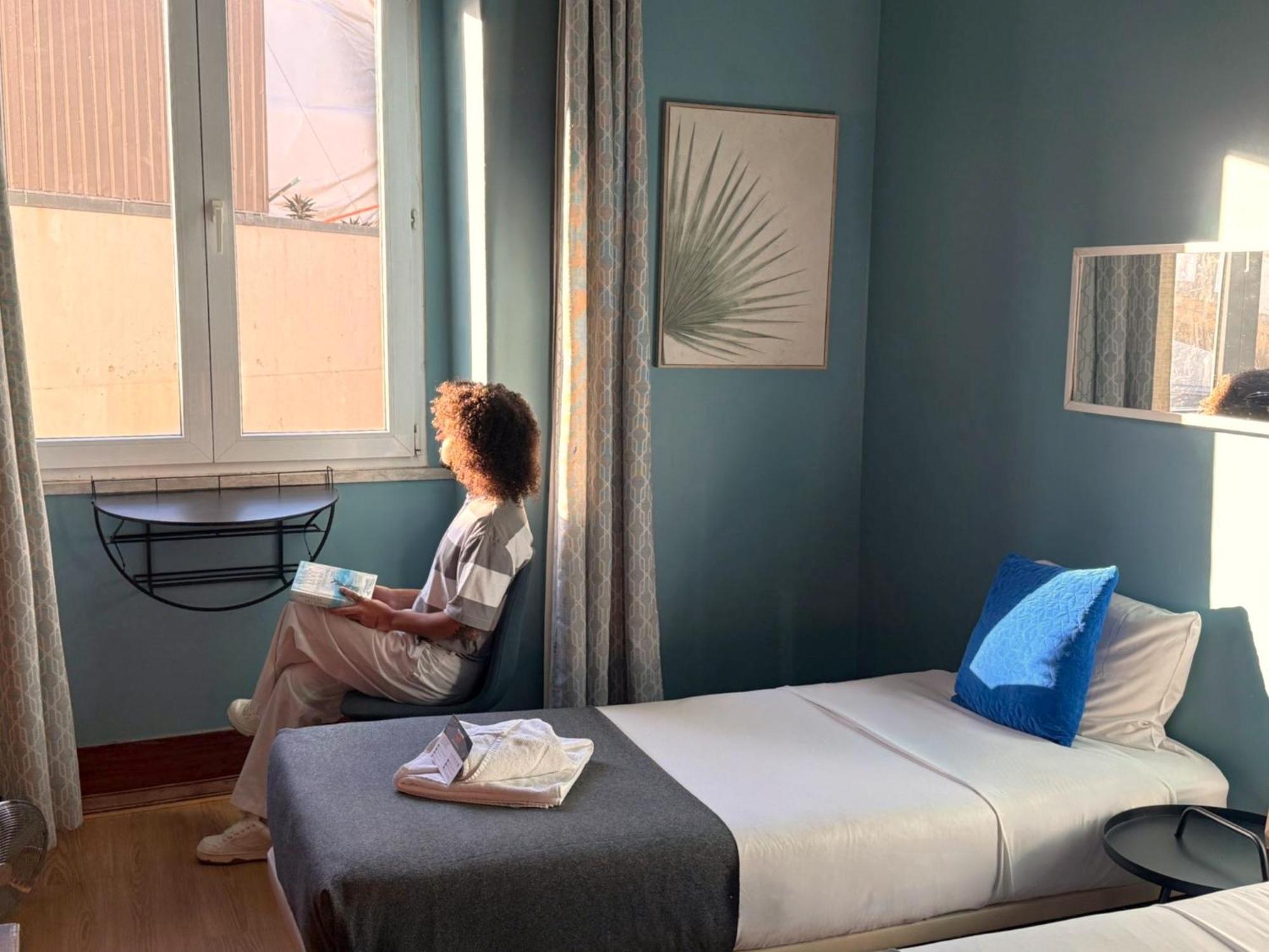 Zweibettzimmer mit Gemeinschaftsbad