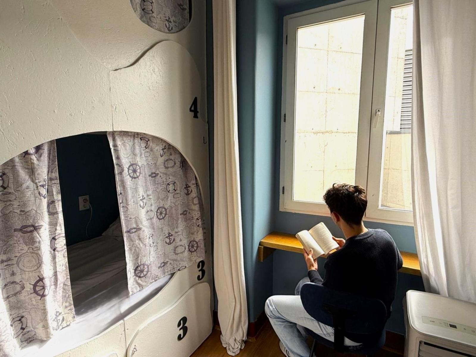 Etagenbett im gemischten Schlafsaal mit 4 Betten