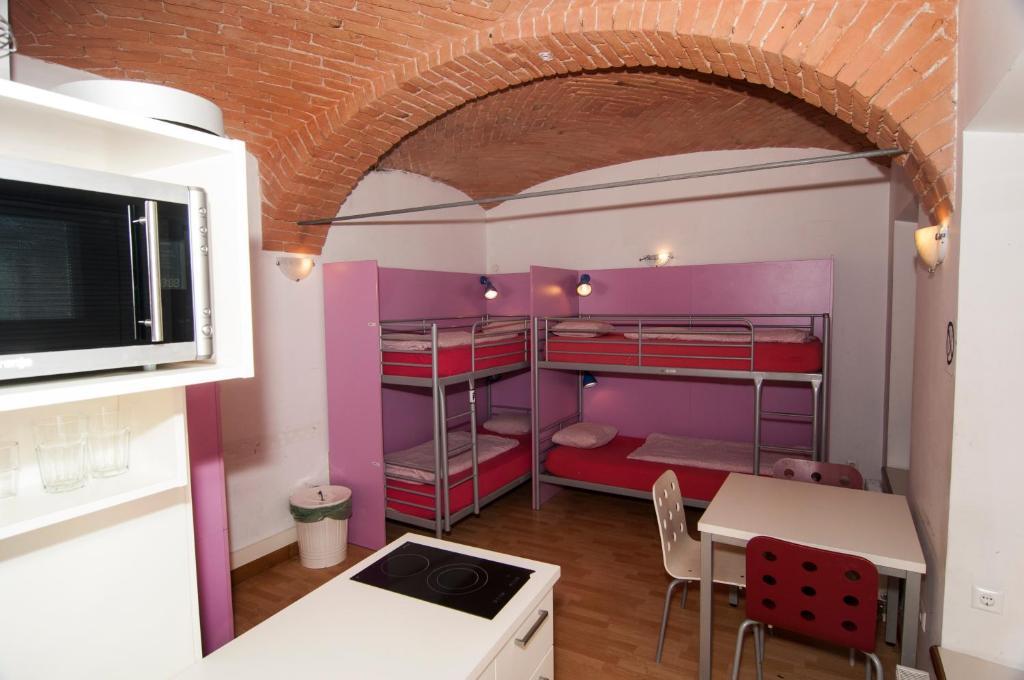 Bett im 4-Bett-Schlafsaal