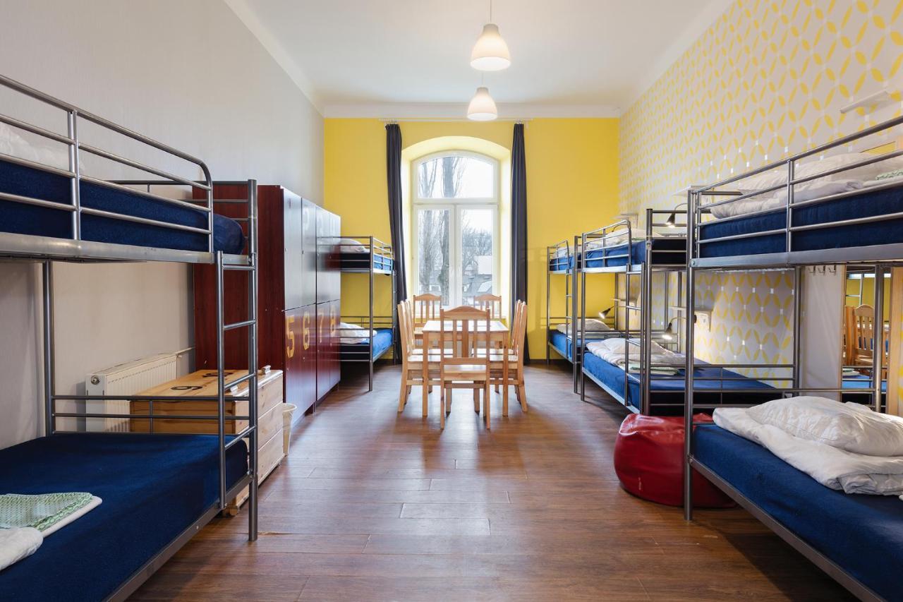 Bett im Schlafsaal für 10 Personen mit Gemeinschaftsbad