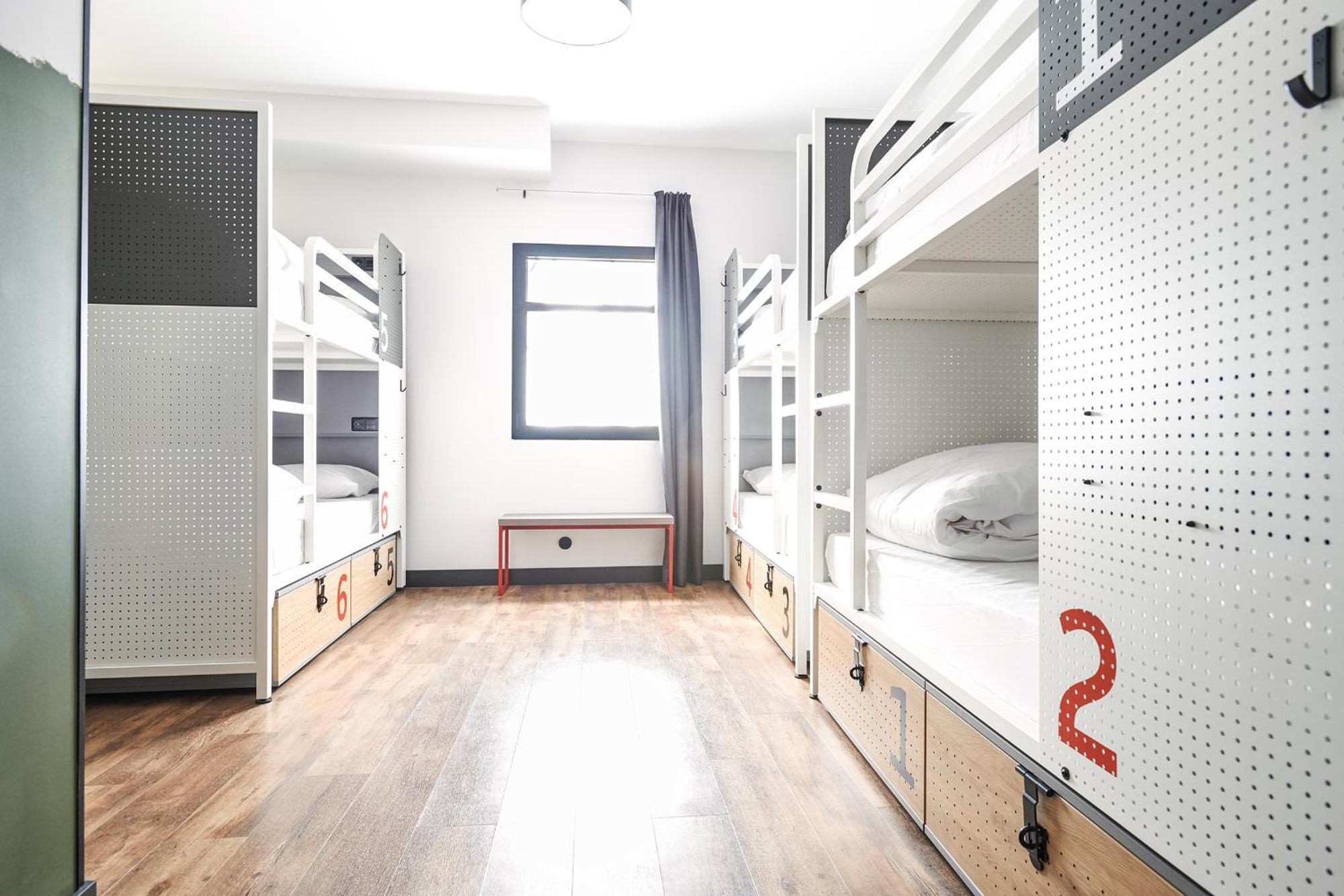 Bett im gemischten Schlafsaal mit 8 Betten
